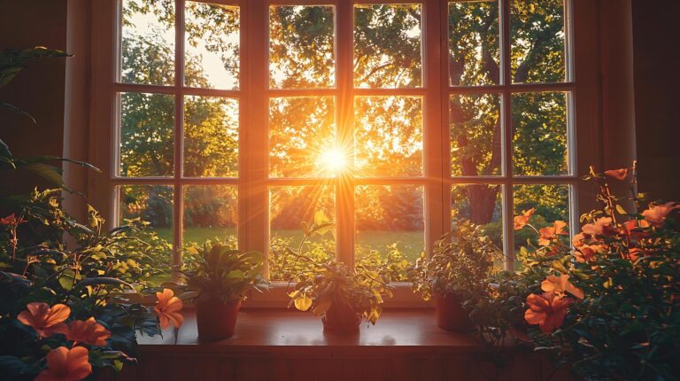 La Casa Que Se Encendía al Atardecer